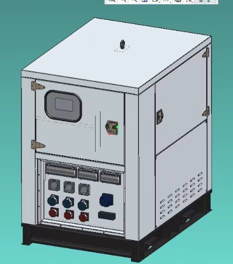 Mercato dei sistemi mobili di stoccaggio dell'energia a batteria Per noleggio 60hz 70kw 140kwh