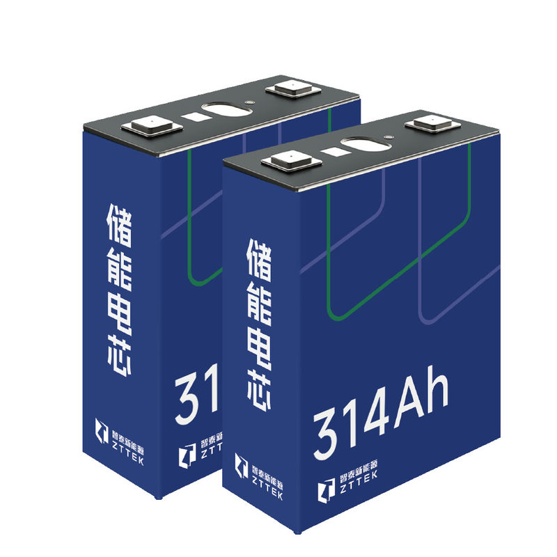 Cella multicellulare a batteria agli ioni di litio 3.2V 314Ah Per ESS Tasso di scarica 0,5C